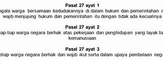 Pasal 27 Ayat 2 Mencerminkan Sila Ke